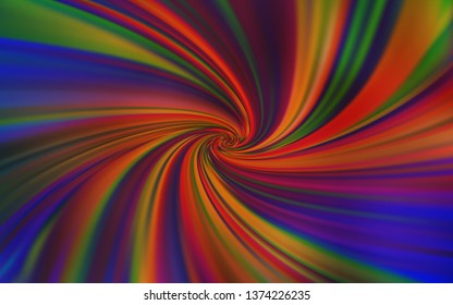 Light Blue, Red vector glossy abstract backdrop. New colored illustration in blur style with gradient. The best blurred design for your business.