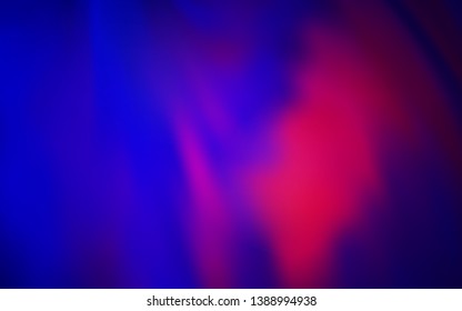 Light Blue, Red vector glossy abstract background. Colorful illustration in abstract style with gradient. Blurred design for your web site.