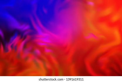Light Blue, Red vector glossy abstract layout. Colorful illustration in abstract style with gradient. New style for your business design.