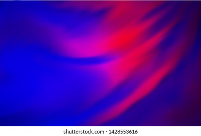 Light Blue, Red vector glossy abstract layout. Abstract colorful illustration with gradient. New design for your business.