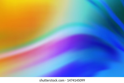 Light Blue, Red vector glossy abstract layout. Glitter abstract illustration with gradient design. Completely new design for your business.