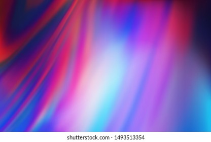 Light Blue, Red vector glossy abstract backdrop. Glitter abstract illustration with gradient design. Smart design for your work.