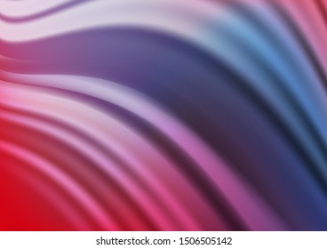 Light Blue, Red vector glossy abstract template. A completely new color illustration in a bokeh style. Brand new design for your business.