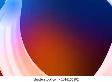 Light Blue, Red vector glossy abstract background. Modern abstract illustration with gradient. The best blurred design for your business.