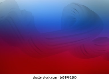 Light Blue, Red vector glossy abstract layout. New colored illustration in blur style with gradient. New way of your design.