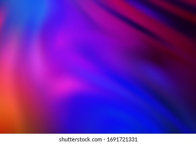 Light Blue, Red vector glossy abstract layout. Colorful illustration in abstract style with gradient. New style for your business design.