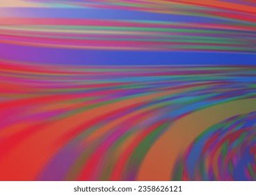 Light Blue, Red vector glossy bokeh pattern. Creative illustration in halftone style with gradient. A new texture for your design.