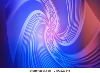 Light Blue, Red vector glossy abstract backdrop. Modern abstract illustration with gradient. New style for your business design.
