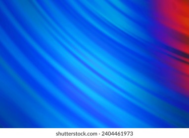 Azul claro, rojo vectorial brillante fondo abstracto. Nueva ilustración coloreada en estilo borroso con gradiente. Diseño completamente nuevo para su negocio.