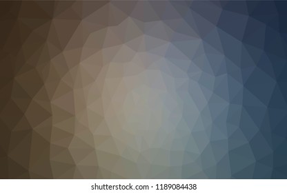 Light Blue, Red vector gradient triangles texture. Creative geometric illustration in Origami style with gradient. Pattern for a brand book's backdrop.
