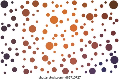 Light Blue, Red vector illustration which consist of circles. Dotted gradient design for your business. Creative geometric background in halftone style with colored spots.