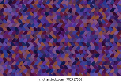 Light Blue, Red vector illustration which consist of circles. Dotted gradient design for your business. Creative geometric background in halftone style with colored spots.