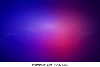 Light Blue, Red vector layout with circle shapes. Blurred bubbles on abstract background with colorful gradient. New design for ad, poster, banner of your website.