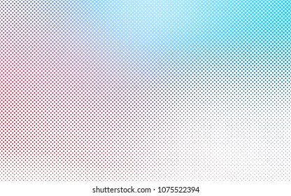 Light Blue, Red vector  layout with circle shapes. Glitter abstract illustration with blurred drops of rain. Pattern can be used as texture of water, rain drops.