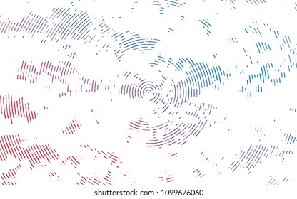 Light Blue, Red vector layout with flat lines. Blurred decorative design in simple style with lines. Best design for your ad, poster, banner.