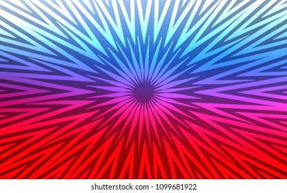 Light Blue, Red vector layout with flat lines. Blurred decorative design in simple style with lines. Template for your beautiful backgrounds.