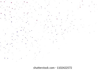 Light Blue, Red vector  layout with circle shapes. Glitter abstract illustration with blurred drops of rain. New design for ad, poster, banner of your website.