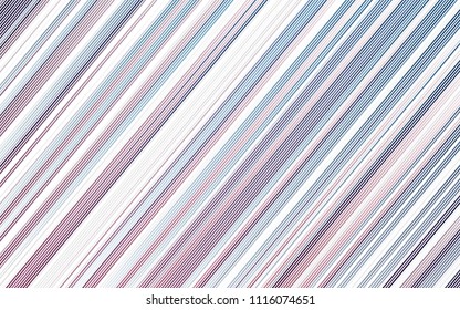 Light Blue, Red vector layout with flat lines. Shining colored illustration with narrow lines. Best design for your ad, poster, banner.