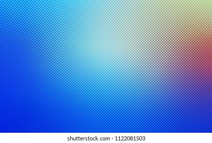 Light Blue, Red vector layout with circle shapes. Glitter abstract illustration with blurred drops of rain. New design for ad, poster, banner of your website.