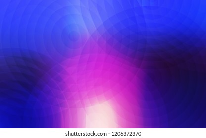 Light Blue, Red vector layout with circle shapes. Glitter abstract illustration with blurred drops of rain. Pattern can be used as texture of wallpapers.