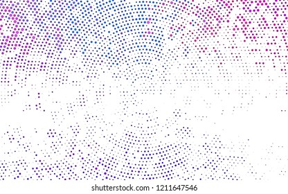 Light Blue, Red vector layout with circle shapes. Illustration with set of shining colorful abstract circles. Design for posters, banners.