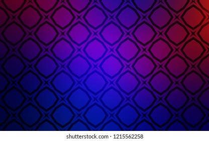 Light Blue, Red vector layout with bright stars. Blurred decorative design in simple style with stars. Best design for your ad, poster, banner.