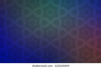 Light Blue, Red vector layout with bright stars. Decorative illustration with stars on abstract template. Pattern for new year ad, booklets.