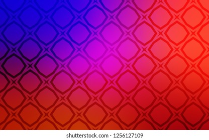 Light Blue, Red vector layout with bright stars. Blurred decorative design in simple style with stars. Pattern for wrapping gifts.