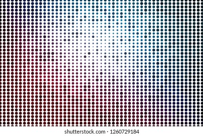 Light Blue, Red vector layout with circle shapes. Abstract illustration with colored bubbles in nature style. Pattern of water, rain drops.