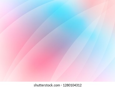 Light Blue, Red vector layout with flat lines. Glitter abstract illustration with colored sticks. Best design for your ad, poster, banner.