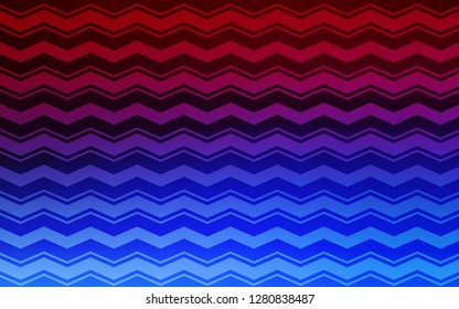 Light Blue, Red vector layout with flat lines. Blurred decorative design in simple style with lines. Pattern for your busines websites.