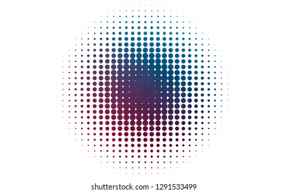 Light Blue, Red vector layout with circle shapes. Abstract illustration with colored bubbles in nature style. Template for your brand book.