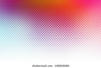 Light Blue, Red vector layout with lines, rectangles. Glitter abstract illustration with rectangular shapes. Modern template for your landing page.