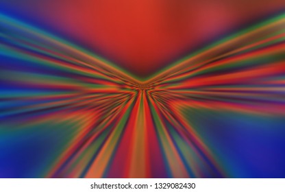 Light Blue, Red vector layout with wry lines. Colorful illustration in abstract style with gradient. The best colorful design for your business.