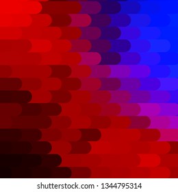 Light Blue, Red vector layout with lines. Geometric abstract illustration with blurred lines. Best design for your posters, banners.