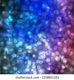 Light Blue, Red vector layout with circles. Abstract illustration with colorful spots in nature style. Pattern for wallpapers, curtains.