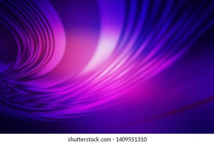 Light Blue, Red vector layout with bent lines. An elegant bright illustration with gradient. A new texture for your  ad, booklets, leaflets.