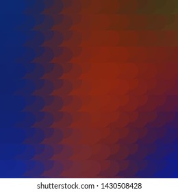 Light Blue, Red vector layout with lines. Colorful gradient illustration with abstract flat lines. Pattern for websites, landing pages.