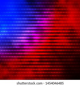 Light Blue, Red vector layout with circles. Abstract decorative design in gradient style with bubbles. Pattern for business ads.