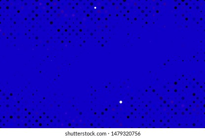 Light Blue, Red vector layout with circle shapes. Modern abstract illustration with colorful water drops. Pattern for ads, booklets.