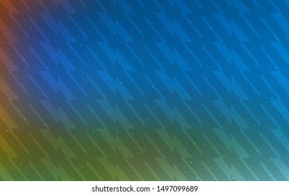 Light Blue, Red vector layout with flat lines. Glitter abstract illustration with colorful sticks. Pattern for ads, posters, banners.