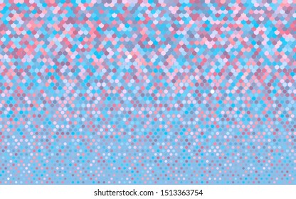 Light Blue, Red vector layout with circle shapes. Abstract illustration with colored bubbles in nature style. Template for your brand book.