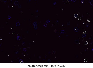 Light Blue, Red vector layout with restaurant food. Beautiful colorful illustration with food in doodle style. Pattern for menu of cafes, bars, restaurants.