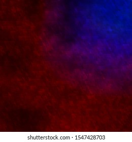 Light Blue, Red vector layout with lines, triangles. Abstract gradient design with colorful triangles. Pattern for booklets, leaflets