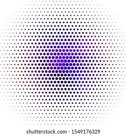 Light Blue, Red vector layout with circle shapes. Colorful illustration with gradient dots in nature style. Pattern for booklets, leaflets.