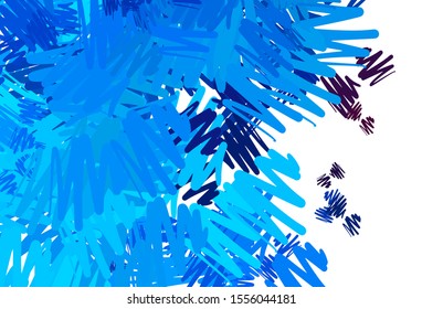 Light Blue, Red vector layout with flat lines. Lines on blurred abstract background with gradient. Smart design for your business advert.