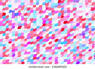 Light Blue, Red vector layout with circle shapes. Beautiful colored illustration with blurred circles in nature style. Design for poster, banner of websites.