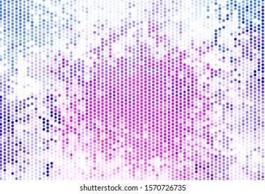 Light Blue, Red vector layout with circle shapes. Modern abstract illustration with colorful water drops. Pattern for futuristic ad, booklets.