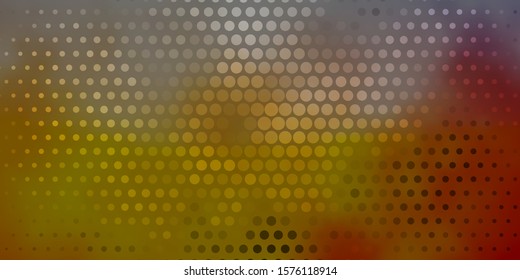 Light Blue, Red vector layout with circle shapes. Abstract decorative design in gradient style with bubbles. Design for posters, banners.