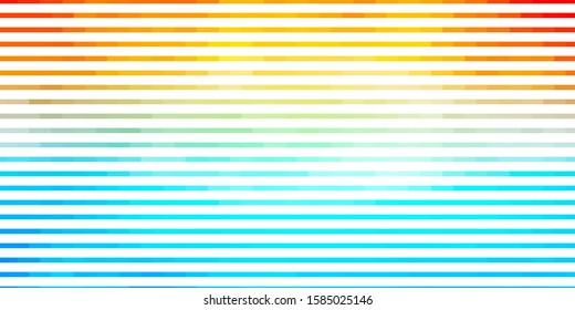 Light Blue, Red vector layout with lines. Gradient illustration with straight lines in abstract style. Smart design for your promotions.